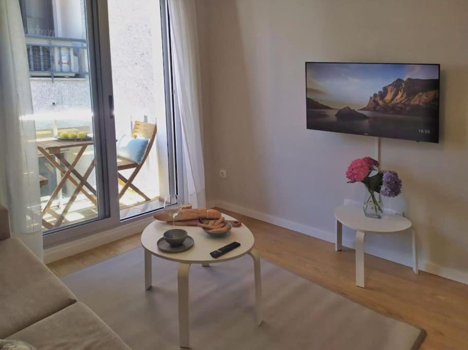 0143 Apartamento Nuevo Y Centrico Vigo Bagian luar foto